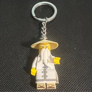 LEGO Ninjago ninja Minifig Sensei Master Wu Key Chain 5004915